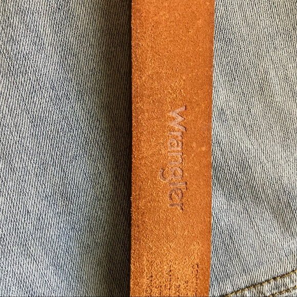Wrangler Leather Eagle Belt! NEVER WORN! - Picture 7 of 12